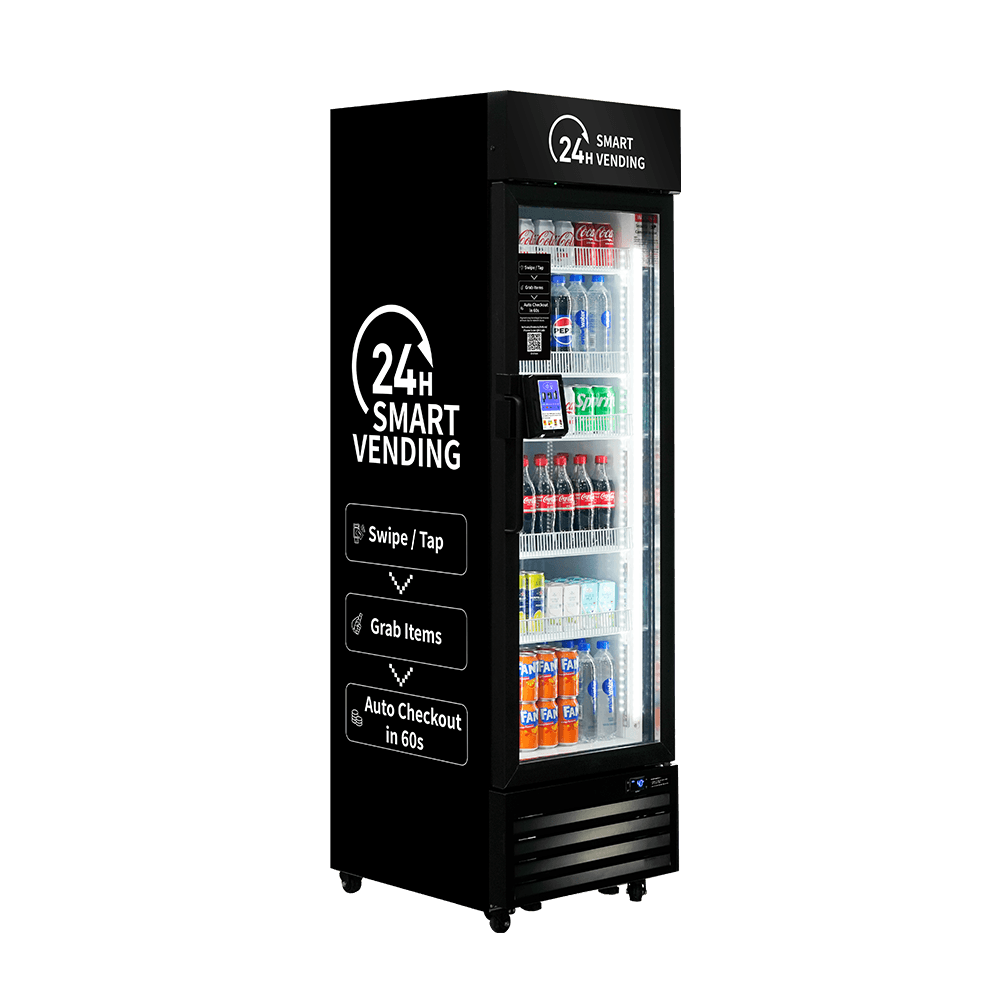Mini 360-AI Vending Mini - HAHA AI Combo Smart Vending Machine in Europe